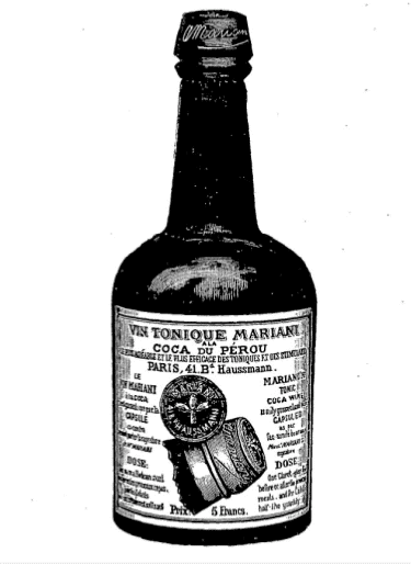 Vin Mariani bottle 1894 - The original Coca-Cola precursor