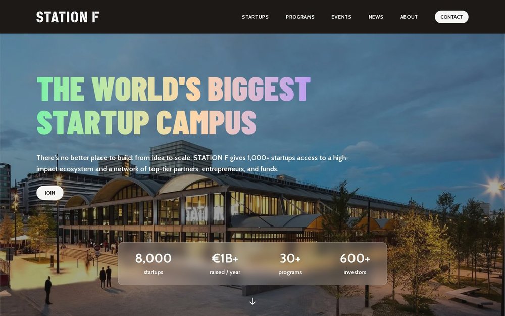 Station F - le plus grand campus de startups au monde, Paris 13e