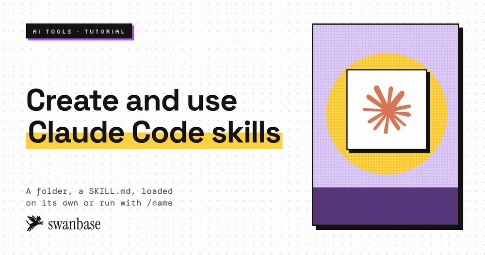 Claude Code Skills: terminal and a folder of reusable skills