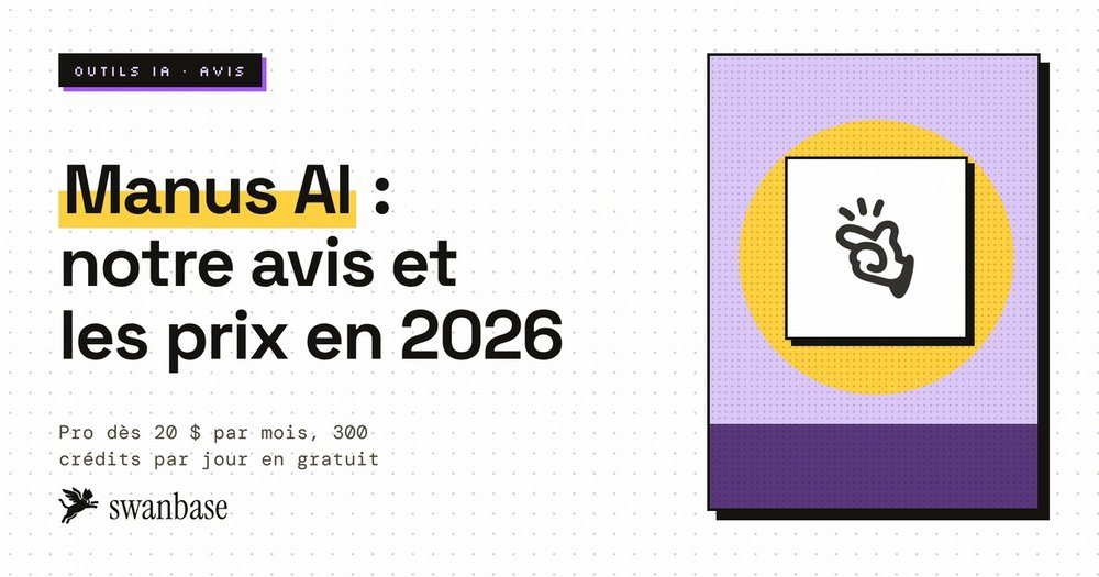 Couverture swanbase de l'avis sur Manus AI en 2026 : plans et crédits de l'agent