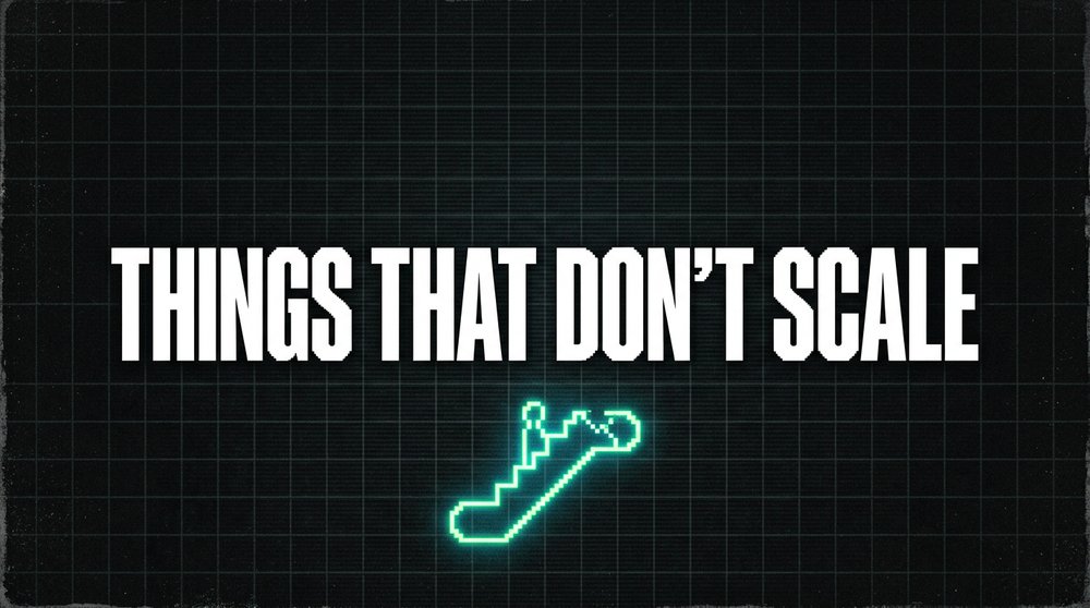 Bannière swanbase Things That Don't Scale : le guide pratique des trucs qui ne scalent pas