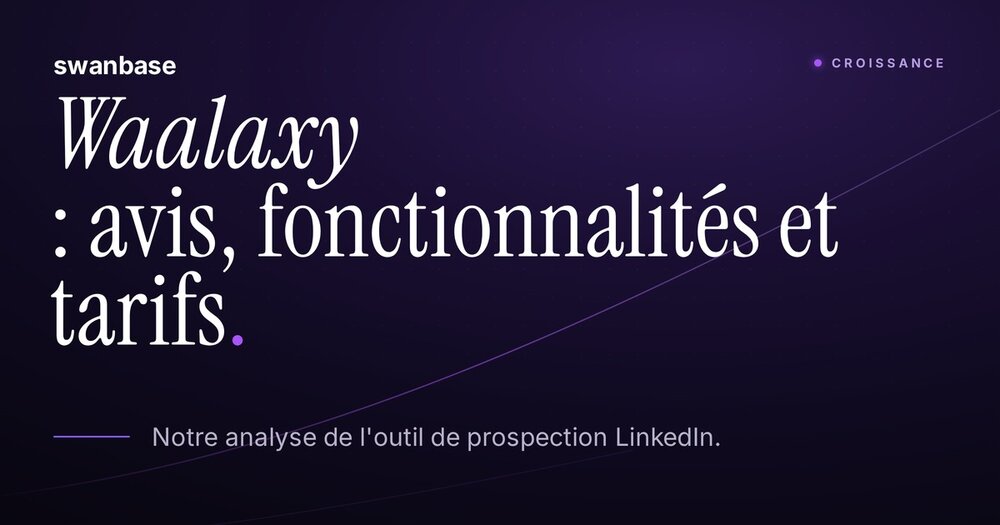 How a Waalaxy campaign works: LinkedIn first, then email